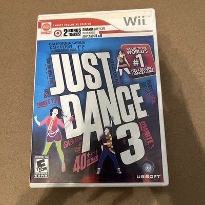 Nintendo Wii Just Dance 3 Target Edition CIB