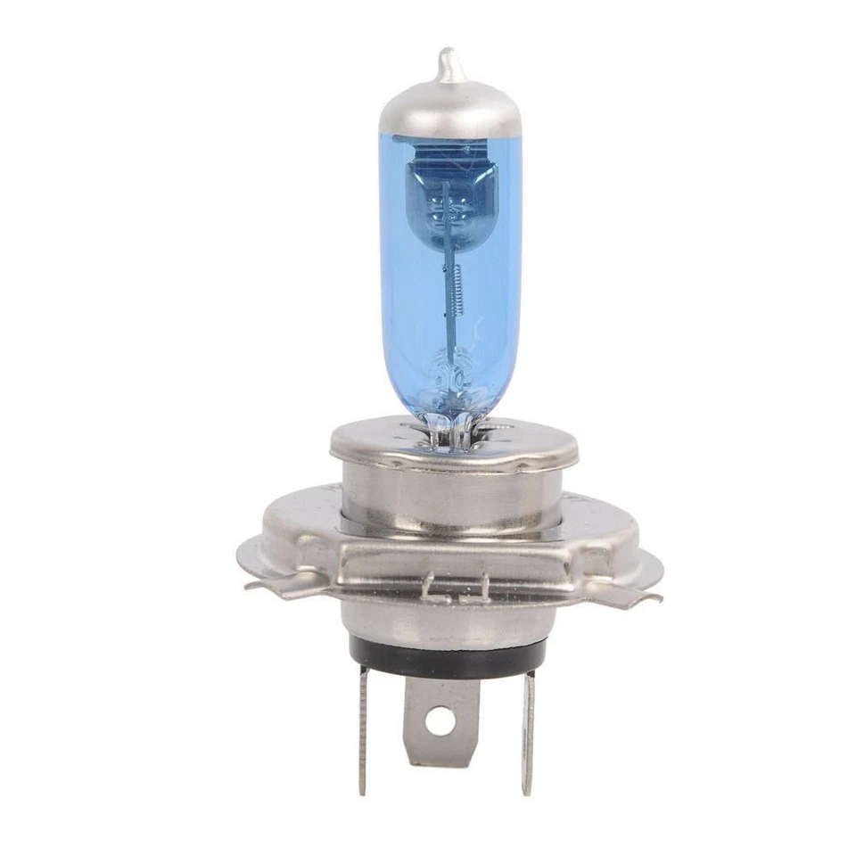 2x H4/9003/HB2 Halógeno 100/90W 12V Doble Luz Baja Faro Coche Bombillas Vidrio Blanco Foto 4 de 4