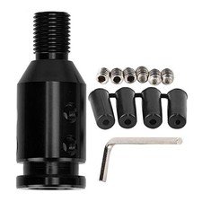 Universal Shift Knob Adapter,Aluminum Car Shift Knob Adapter for Non Black