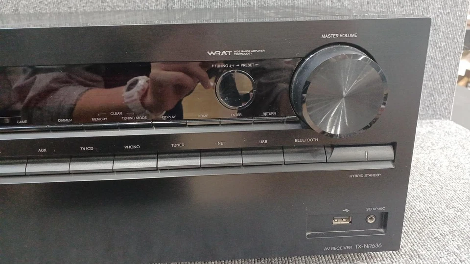 JUNK Onkyo TX-NR636 7.2ch AV Receiver 4K Wi-Fi Bluetooth Dolby Atmos Amplifier - Image 4 of 4