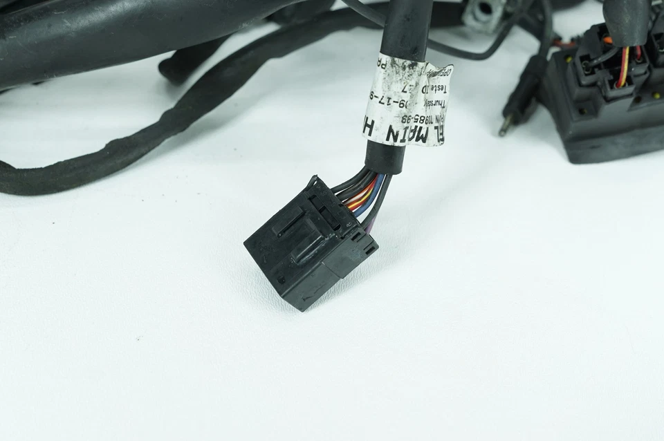 1999 Harley Touring Electra Glide Classic OEM Main Wire Wiring Harness Loom - Image 3 of 4