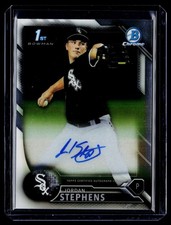 2016 Bowman Chrome #BCAP-JOS Jordan Stephens Prospects Autographs