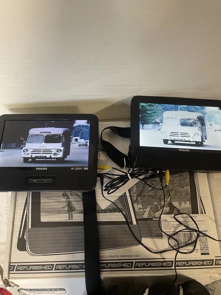 DVD y monitores Phillips de 9 pulgadas para vehículos PD9012M/37s Foto 2 de 4