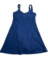 Lululemon Women's 6 Navy Blue Align Dress Short Liner Tennis Pickleball Sporty