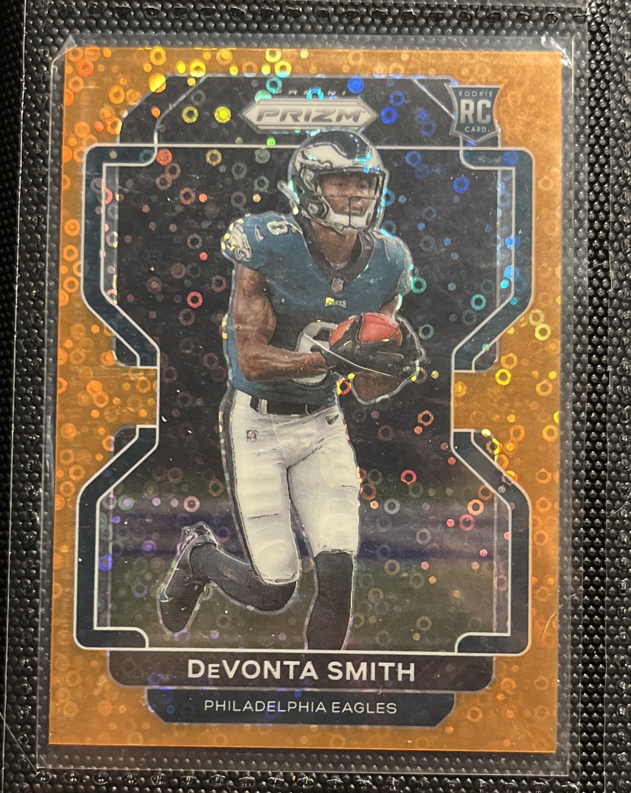 DeVonta Smith Panini Prizm #335 Disco