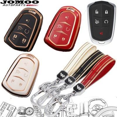 TPU Smart Key Fob Cover Case 5 Button For Cadillac CTS XTS SRX XT5 XT4 XT6 ATS