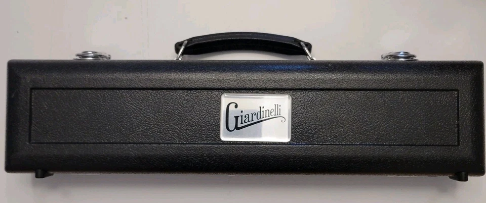 Flauta plateada Giardinelli GFL-300 GFL300 estuche rígido negro probado FL20050316 Foto 4 de 4