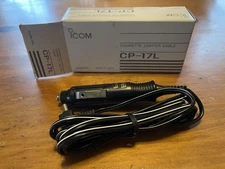 ICOM Handheld VHF Radio Cigarette Lighter Cables CP-17L For BC-146 or BC-119N-01