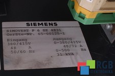 6SE4831 SIMOVERT SIEMENS - Reconditionné - Garantie 24 mois