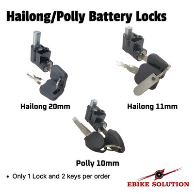 Schloss für Hailong Batteriekasten Power Lock & Schlüssel für Hailong Polly