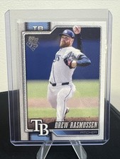 2026 Topps Baseball Series 1 - Drew Rasmussen #64 Canvas SP 🔥 #33/50 🔥 TB Rays