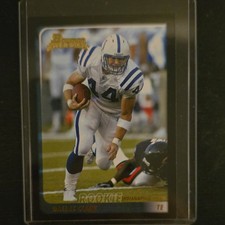 Bowman 2003 Dallas Clark Rookie #135 Indianapolis Colts NFL Football Card. rookie card picture