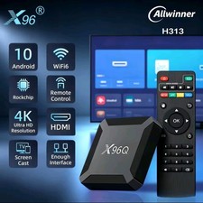 X96Q Box TV Android 10 2Go RAM 16Go 4K 60fps WiFi Allwinner H313 H.265 HDMI