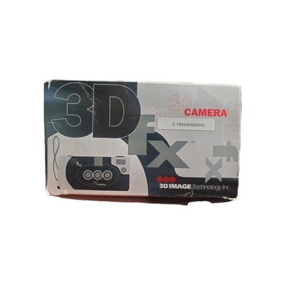 ImageTech 3Dfx 35mm 3D Film Camera Complete w/ Box & Manuals   Flash Tested
