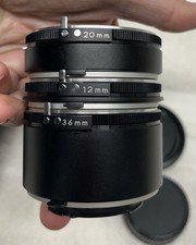 Telesar Automatic Extension Tube Set for Minolta MC/MD Mount Cameras W/Bag SH2 