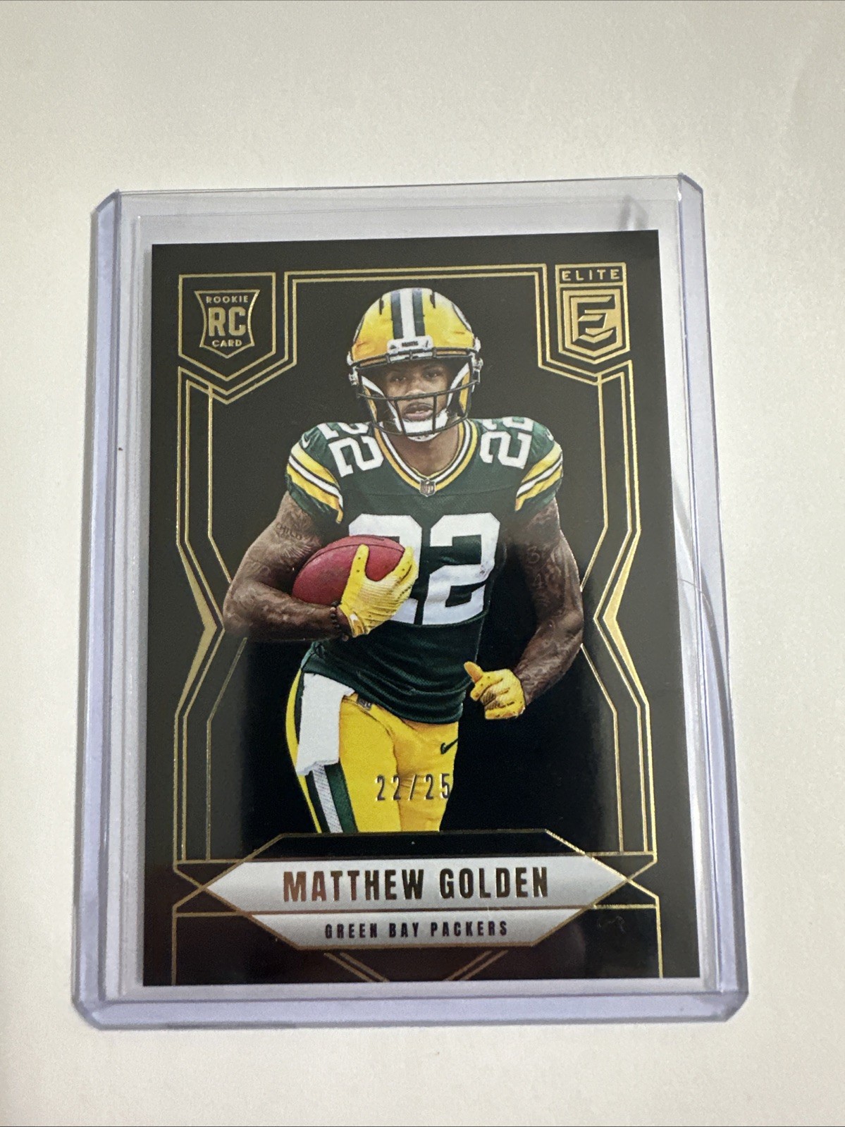2025 Panini Donruss Elite BLACK Matthew Golden 22/25 #144