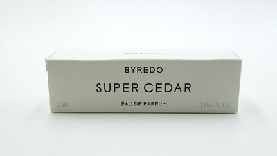 Byredo Super Cedar Fragrance Boxed Eau de Parfum Spray Vial 2 ml Authentic