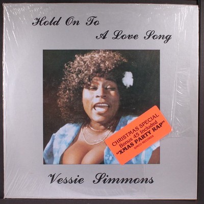 VESSIE SIMMONS: hold on to a love song SIMCO 12'' LP 33 RPM