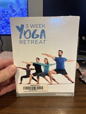 Beachbody 3 Week Yoga Retreat DVDs Sealed 2016 Fitness Exercise Workout New