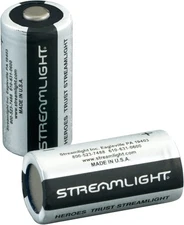 Streamlight 85175 CR123A Lithium Batteries, 2-Pack 2 Count (Pack of 1) 