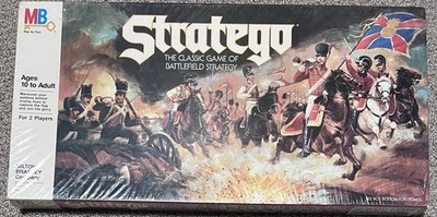 Vintage 1986 STRATEGO Milton Bradley MB Board Game Sealed! Brand New Condition!