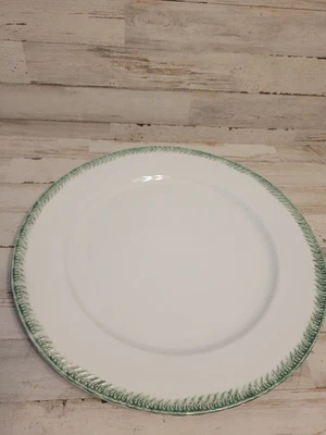 WILLIAMS-SONOMA Williams Sonoma x Aerin Charger Plate Feathered Edge, Serve Or Layering Plate