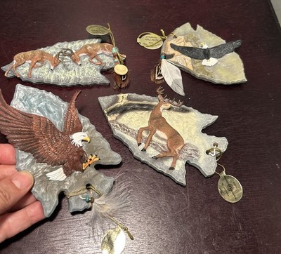 Spirits  Flight Arrowhead Bradford Exchange 2010 Deer Eagle RARE Original Tags 4