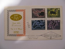 SAN MARINO Signs of the ZODIAC 3 (three) envelopes 1st DAY 1970
