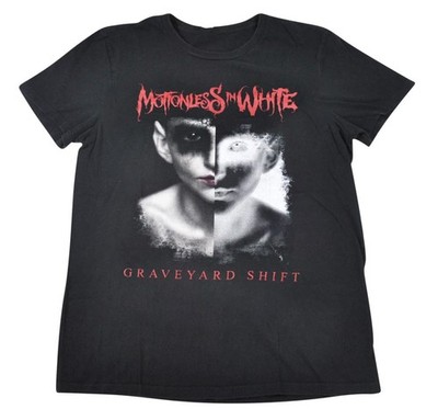 New Popular Motionless In White Graveyard Shift Cotton Men All Size  SS758