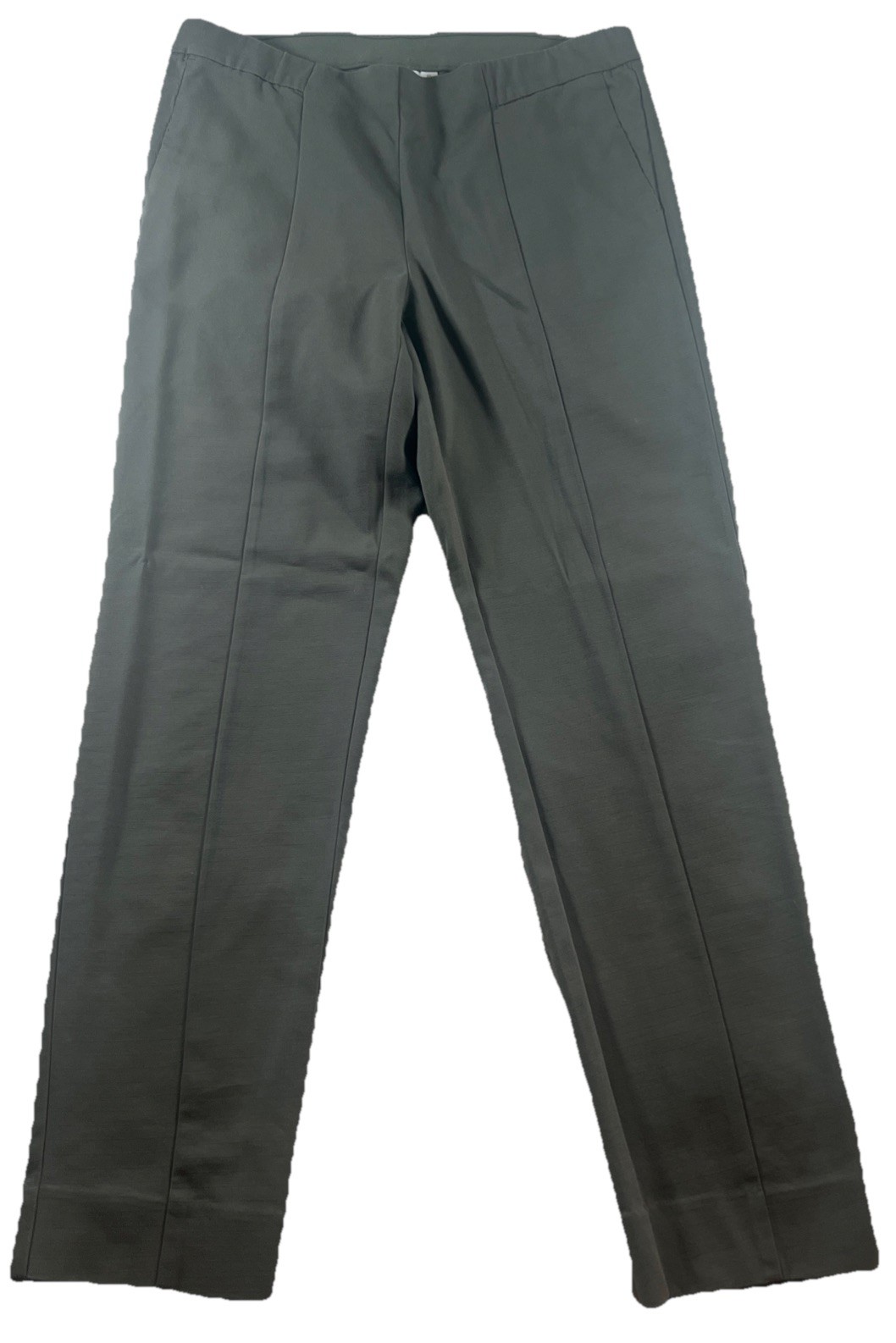 Women’s J.Jill Green Waistband Stretch Pull On Essential Pants 6 Slim Ankle