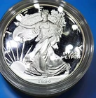 U.S. Mint 1994-P American Silver Eagle $1 1 oz .999 Silver Proof Uncertified