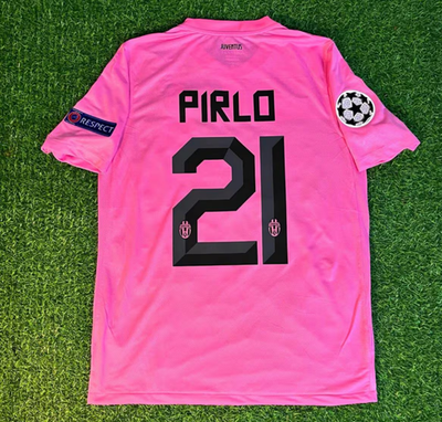 Pirlo 21 Juventus Jersey 2011 2012 Size L Retro Football 3rd SS