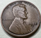 1935 S Lincoln Wheat Cent Penny 1c 2730X