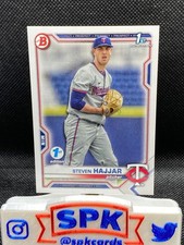 2021 Bowman Draft 1st Edition STEVEN HAJJAR MINNESOTA TWINS BD-161 1ST BOWMAN