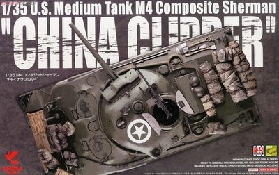 Platz 35-034 1/35 M4 Composite Sherman `China Clipper` (Plastic model)