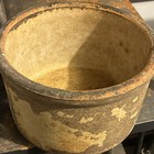 Primitive Brown Ceramic Crock Bowl, Rustic Stoneware Style — photo 1