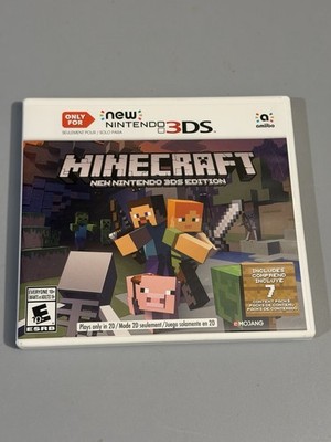 Minecraft Nintendo 3DS Complete CIB