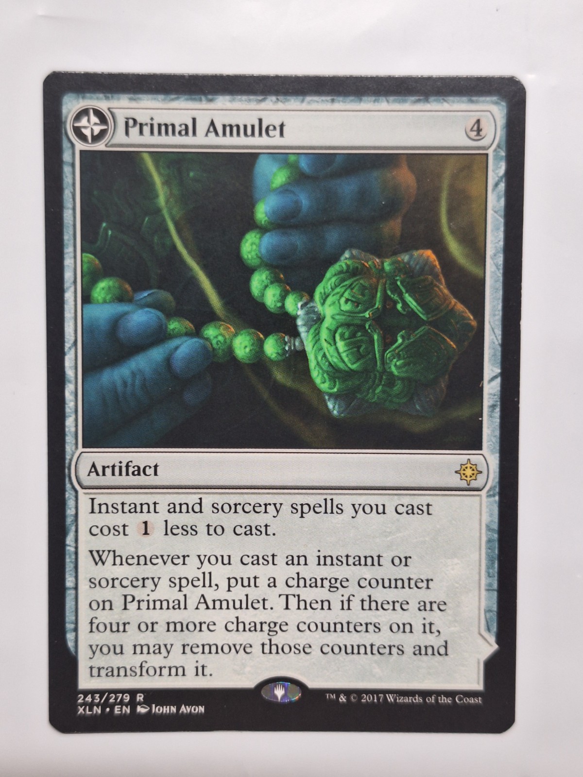 Primal Amulet   Primal Wellspring - Rare - Ixalan MTG XLN (243/279) LP