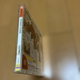Power Stone Dreamcast Japan Import Obi Capcom Fighting Game Disc Scratched