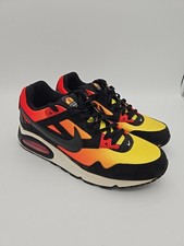 Nike Air Max Skyline Athletics West Infrared Mens Size 10.5 Black Orange Red