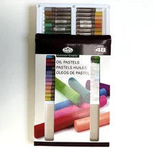 Royal Langnickel Essentials Oil Pastels 48 pc