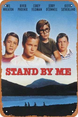 Stand by Me Movie Poster Movie Tin Metal Signs Home Décor 8x12 Retro Vintage Wal