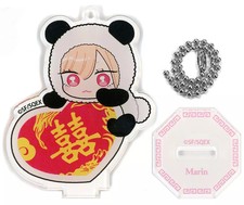 My Dress-Up Darling Umi Kitagawa Acrylic Keychain Panda China Dress Up Charm