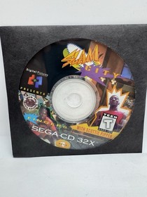 Slam City With Scottie Pippen Sega CD 32X Box and Disks Only (4 Discs)