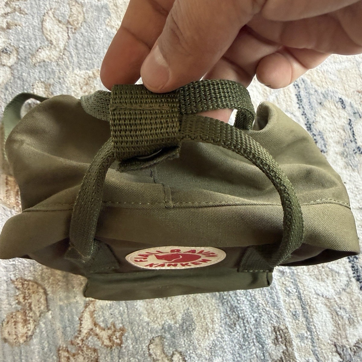 Fjallraven Kanken olive green mini backpack Amazon.com: Fjällräven Kanken Mini Backpack - Compact  main image 4