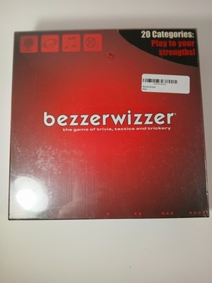 BezzerWizzer Board Game - Game Of Trivia Tactics & Trickery Brand New