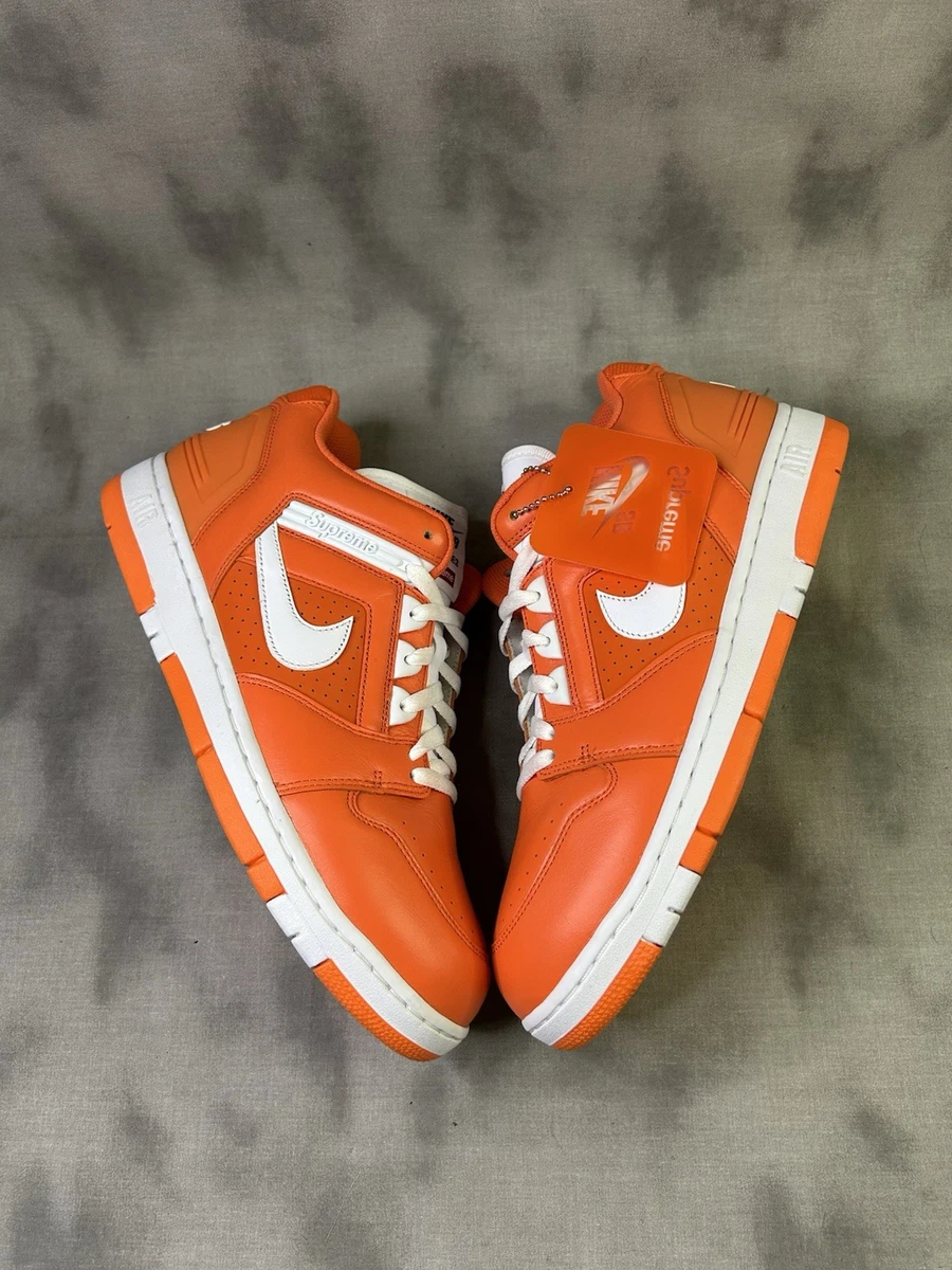 Preços baixos em Nike Supreme x Air Force 2 Orange | eBay