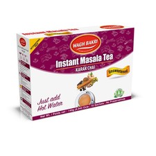Wagh Bakri Instant Masala Tea, Unsweetened No 4.94 Ounce (Pack of 1), Black