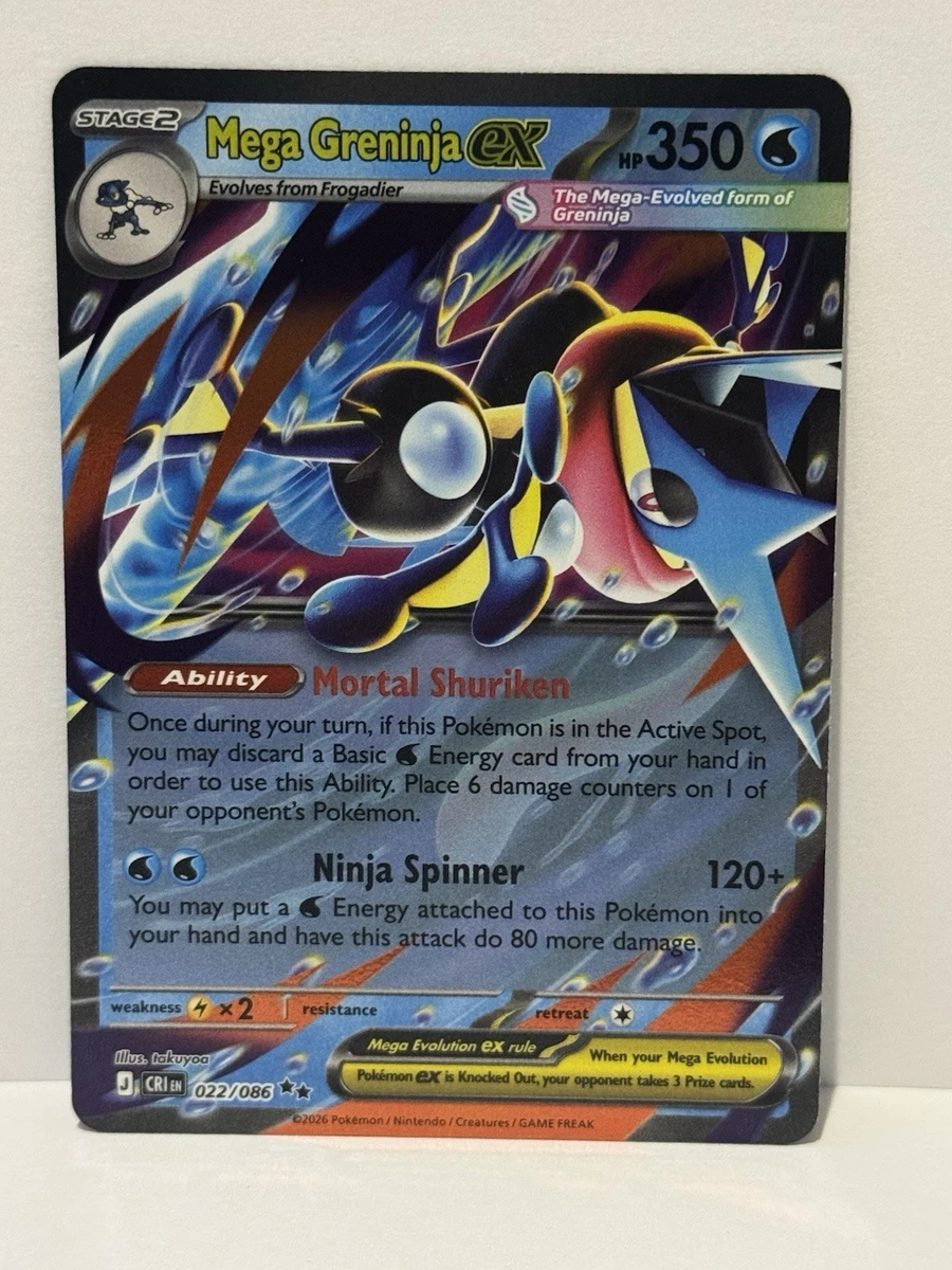 Preços baixos em Cartões TCG Greninja Ex Pokémon | eBay
