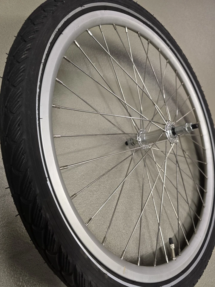 24 Zoll Vorderrad Komplett Satz für 3 Rad Ebike Senioren Fahrrad Kinder liegerad - Bild 2 von 4